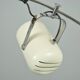 Vintage white Sorrento floorlamp by Copini & Posthuma for Gepo, Netherlands 1970s