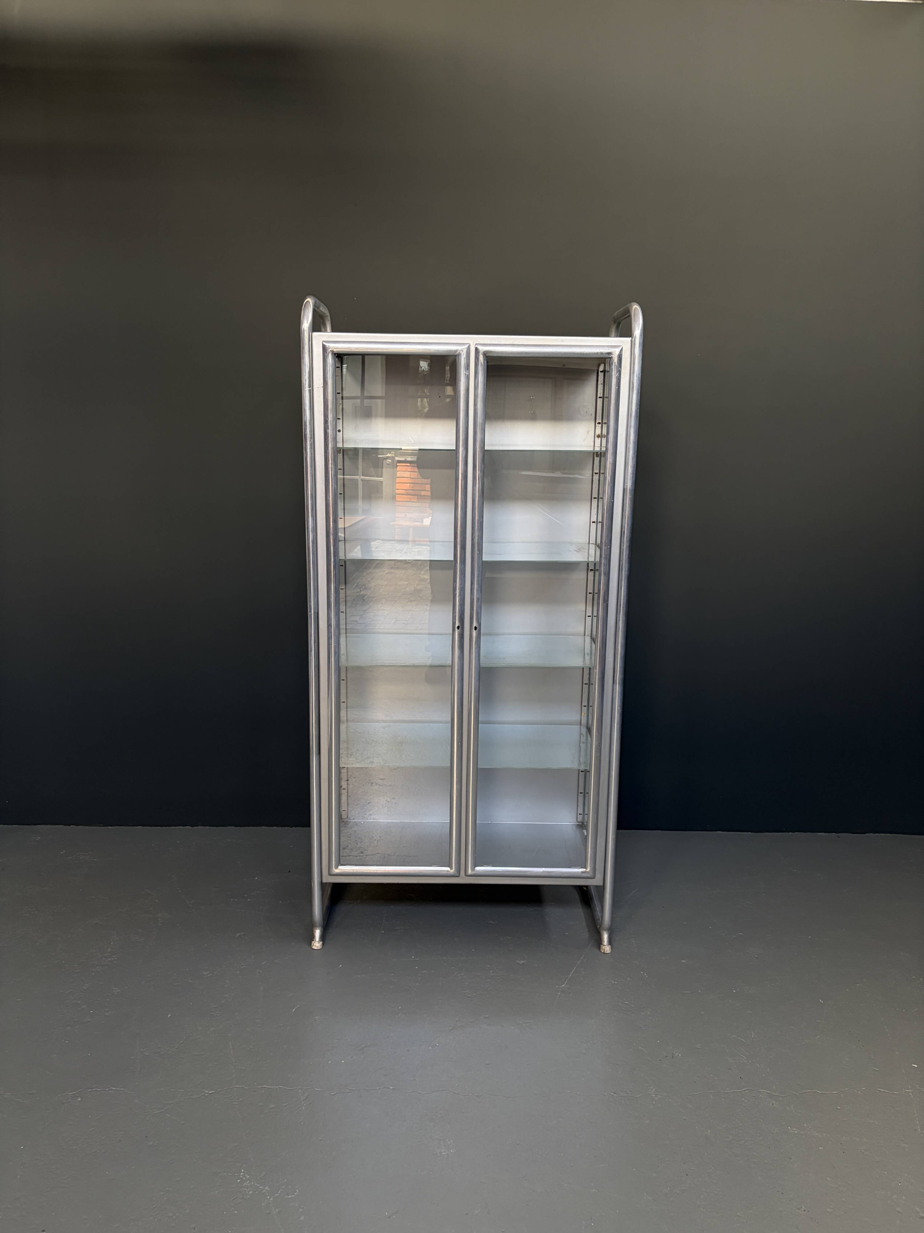 2 vitrines médicales italiennes vintage de profa - padoue