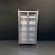 2x vintage italian medical display cabinets from profa - padua