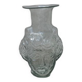 Vase en verre soufflé