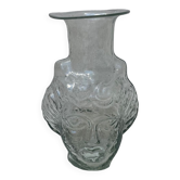 Vase en verre soufflé