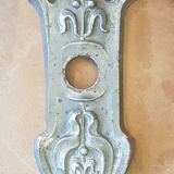 Cleanliness plate door lock