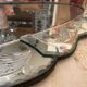 Large Mirror 180cm x 87cm, circa 1960-1970, in the style of Murano.