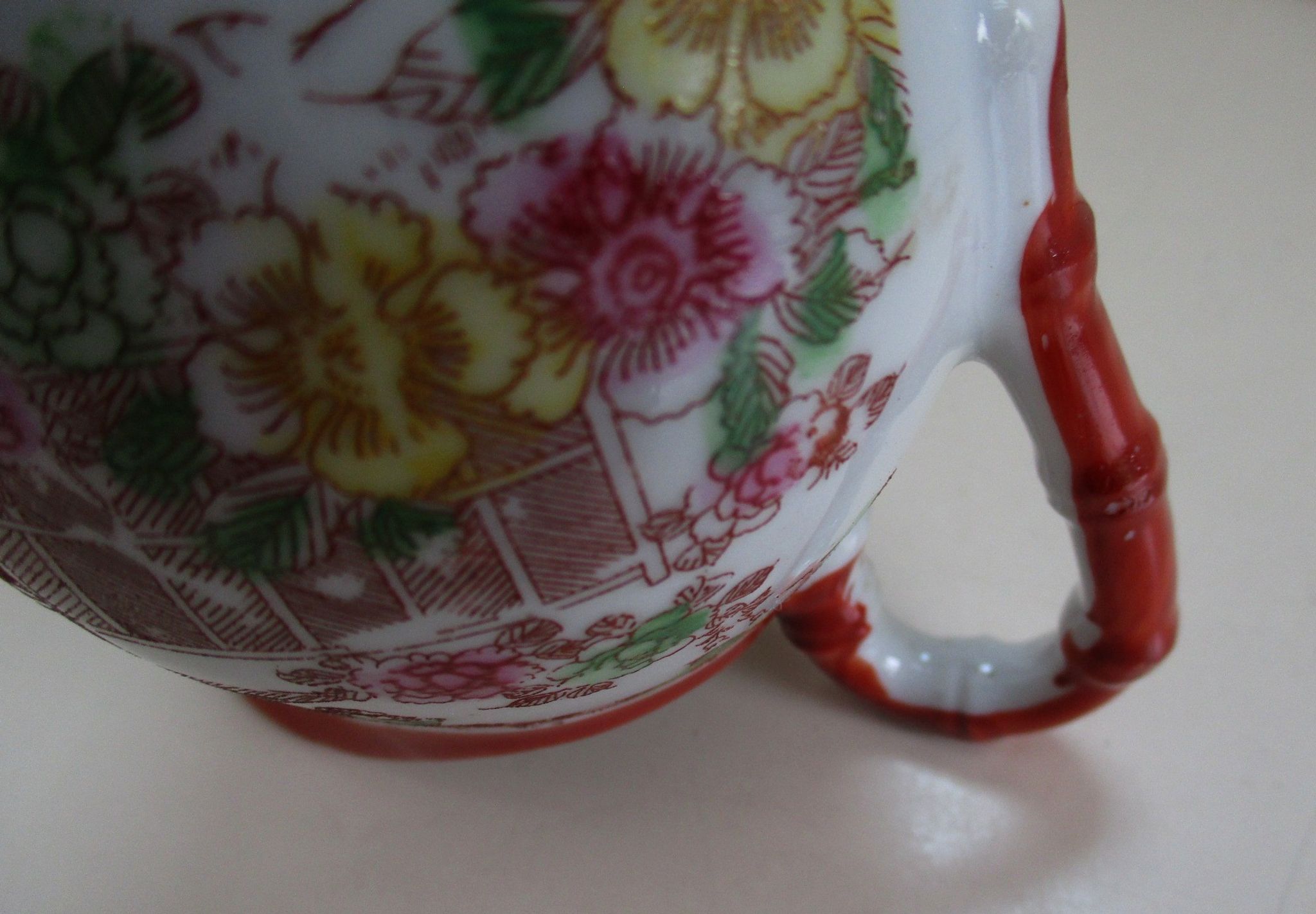 Porcelain milk pot from Japan