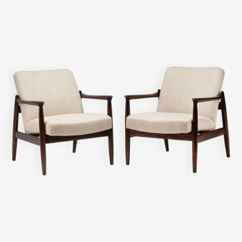 Pair of gfm-64 armchairs