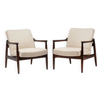 Pair of gfm-64 armchairs