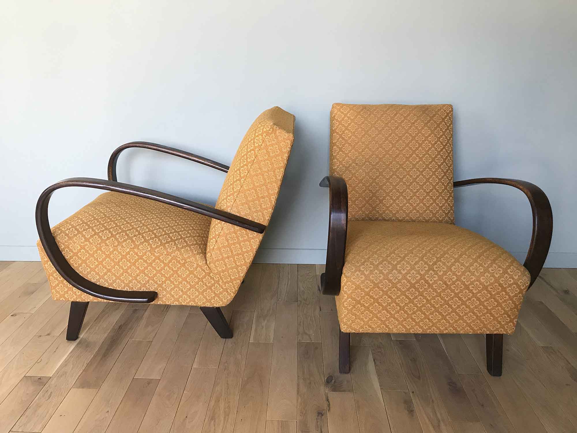Pair of vintage armchairs