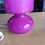 Lampe à poser en verre 1990 ikea