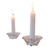 Pair (2) MCM Candle Holders - Design by Floris Meydam for Royal Leerdam - 1950s, the Netherlands