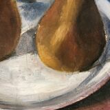 Still life with pears