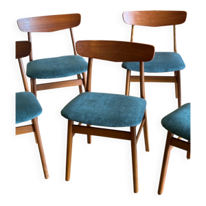 Chaises scandinaves vintage