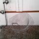 Diamond design chromed metal Chair Harry Bertoia Knoll early 1970s edition