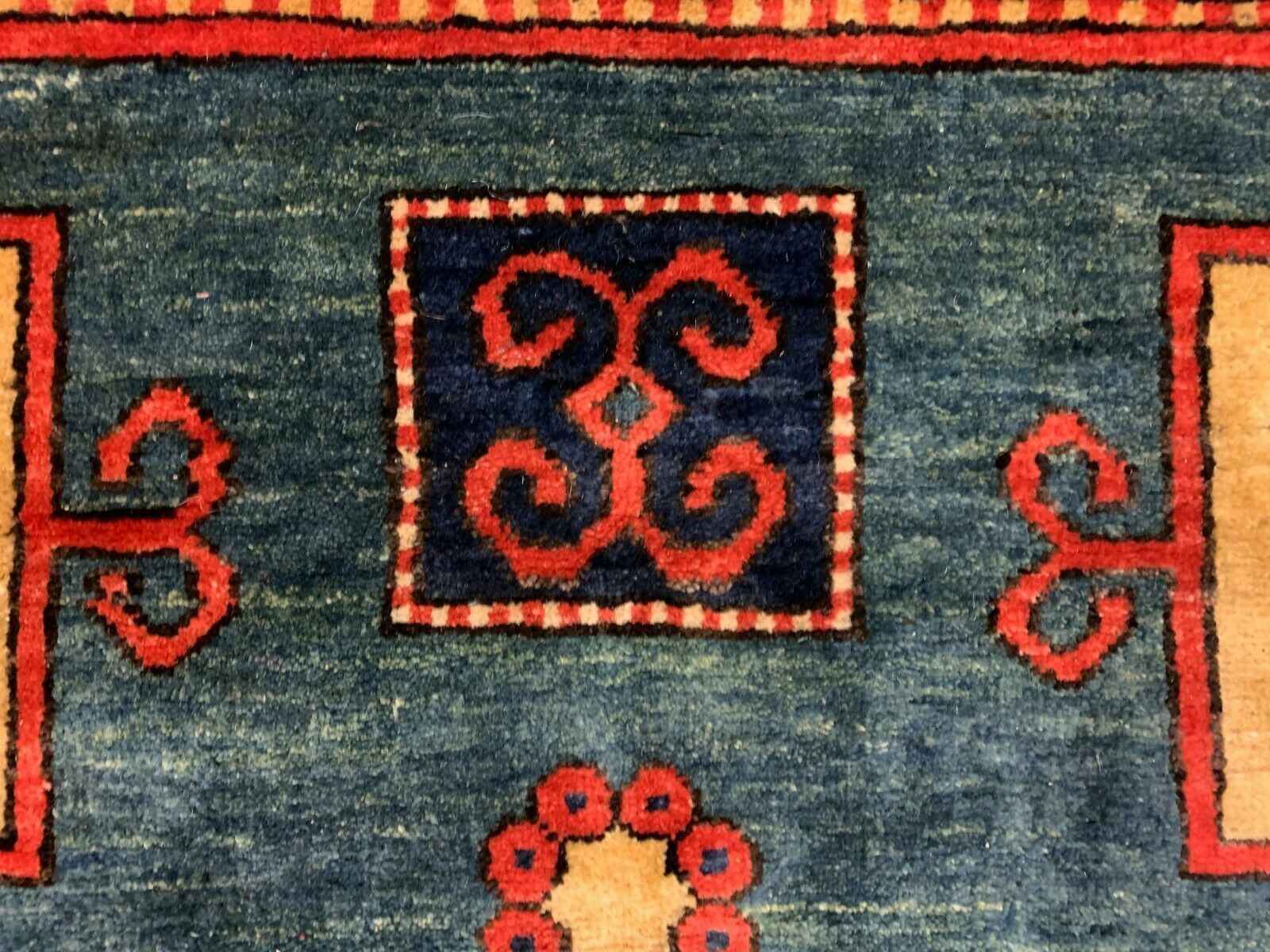 Kazak rug 300x238 cm afghan