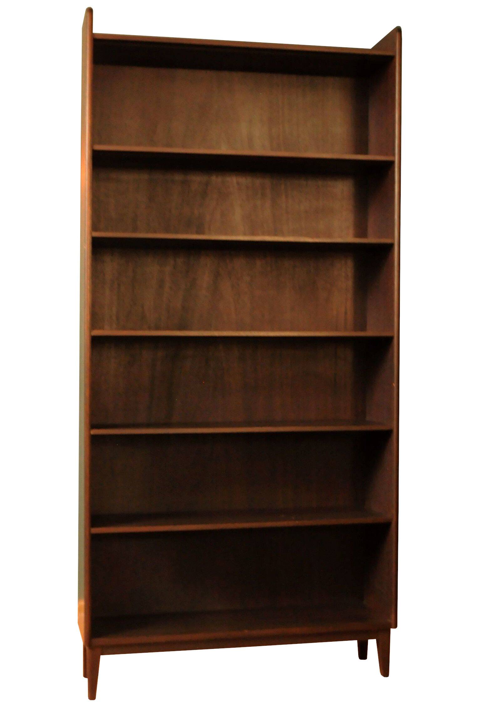 A majestic Danish walnut bookcase