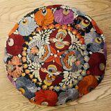 Coussin ancien brodé