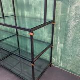 Factory shelf black iron tube 1960s'
