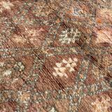 Bohemian Chic Moroccan Handcrafted Wool Rug