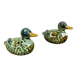 Ceramic duck salt and pepper shakers
