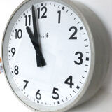 Vintage Brillé industrial clock, 1950
