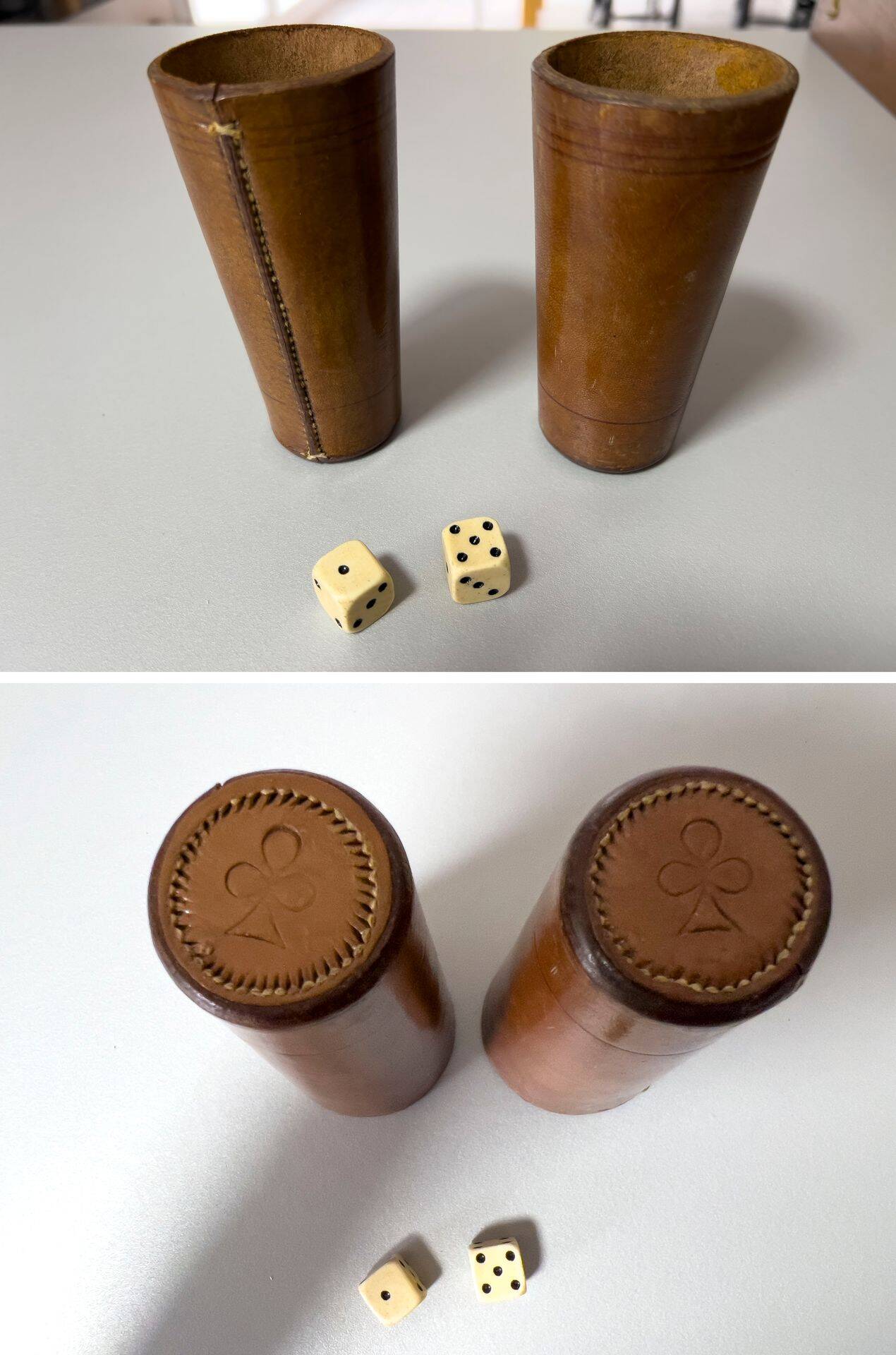 Jeu de jacquet (backgammon) et échec ancien
