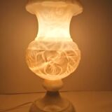 Medicis cut alabaster lamp