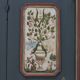 Rustic Farmhouse Folk Art Painted Bridal Cabinet