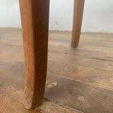 Set of 4 curved wood bistro chairs