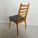 Chaise vintage bois clair Benze Sitzmobel
