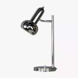 Articulated lamp in chrome metal from the 60s