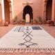 Handmade traditional pure wool rug size 2/3 m