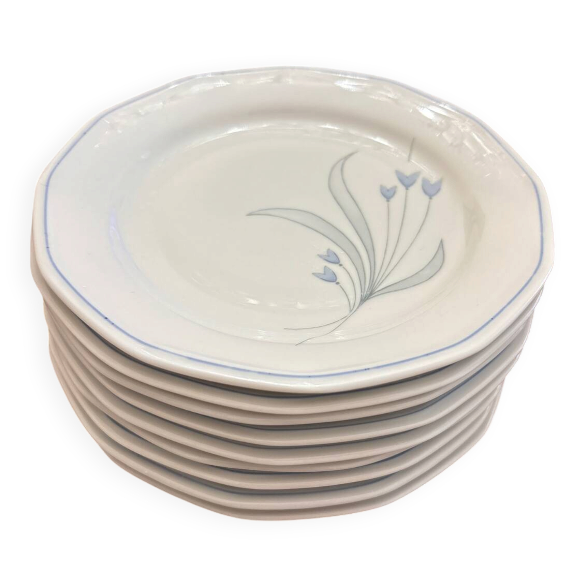 9 assiettes plates Kahlo