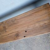 Solid wood bench patinated 160cm