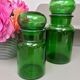 Pair of 1960s apothecary bottles