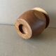 Old turned wooden box