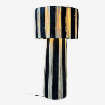 Zebra lampshade