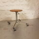 Workshop stool on wheels