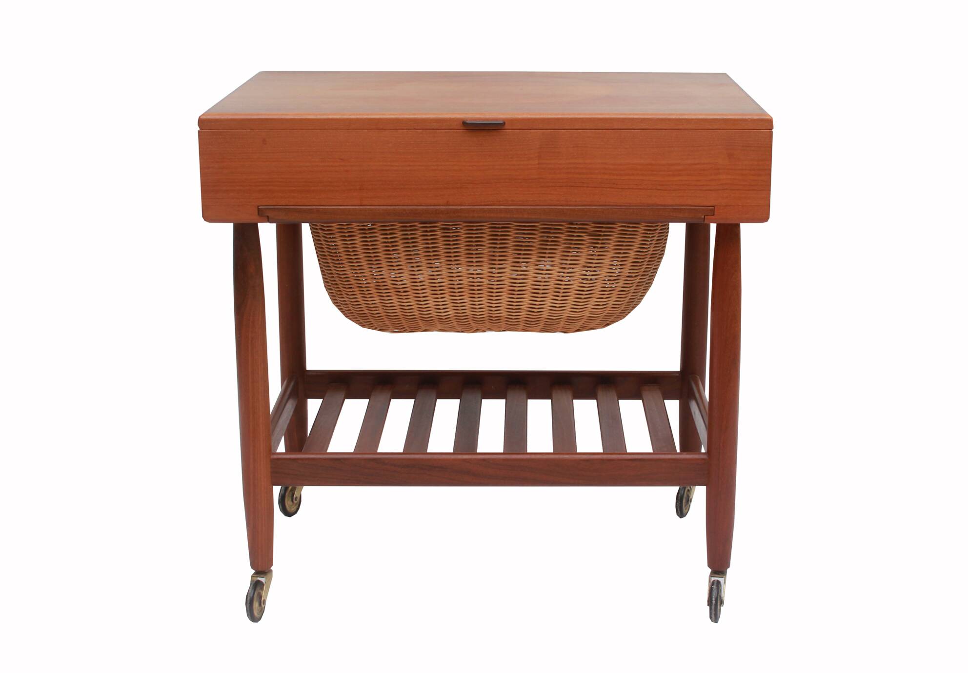 1960s Utensilo in Teak with basket