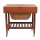 1960s Utensilo in Teak with basket