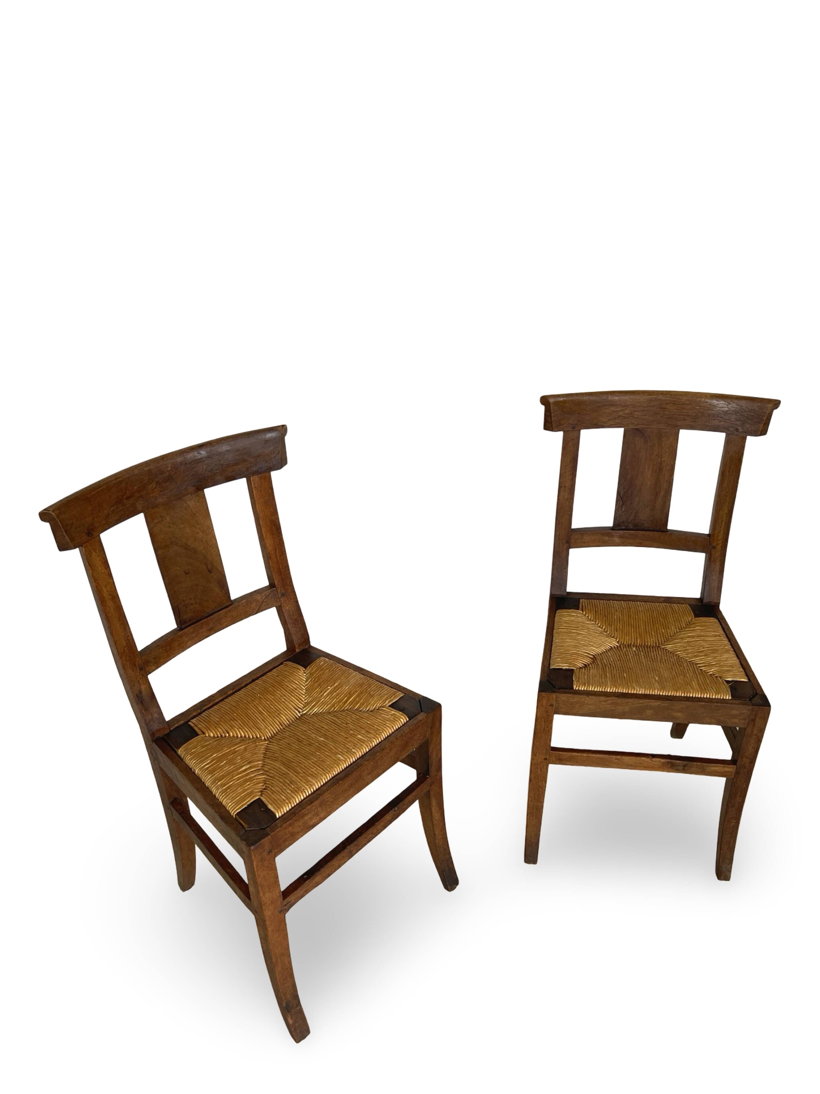 italian rustic chairs 1890s