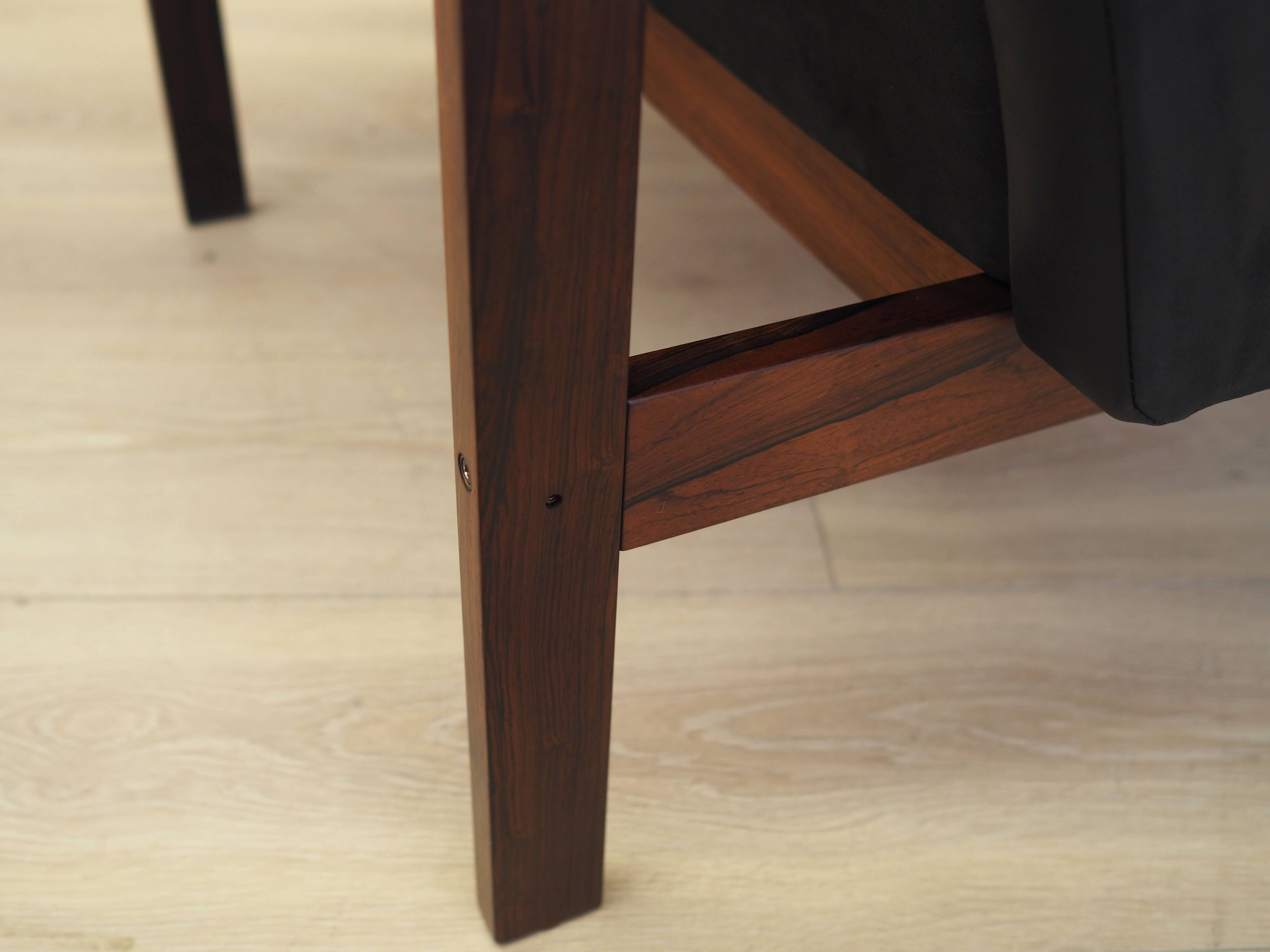 Rosewood armchair, Danish design, 1960s, designer: Ole Gjerløv Knudsen & Torben Lind, manufacturer: