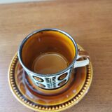 Boch la louviere vintage coffee service. nut