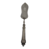 Silver and silver-filled pie server. 19th century.