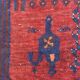 Very beautiful old Persian carpet Bijar handmade 148x318 cm