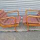 Paire de fauteuils tchèque 1940 circa