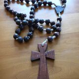 large wooden rosary