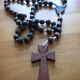 large wooden rosary