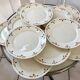 Set of 11 dessert plates Badonviller 30s