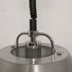 Adjustable Space Age suspension in brushed aluminum from the 60s/70s