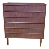 Scandinavian chest of drawers, 6 drawers
