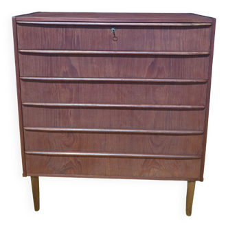 Scandinavian chest of drawers, 6 drawers